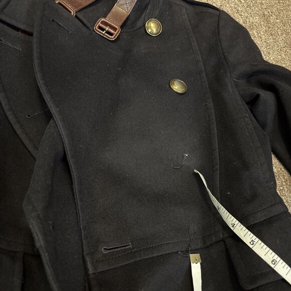 Burberry Brit Cashmere wool coat (missing Buttons) See All Photos -Made Bosnia - Picture 11 of 16